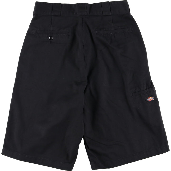 Dickies Work Shorts, Half Pants, Men's, W31 equivalent polyester black type Vintage Second Hand