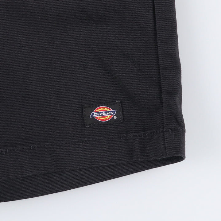 Dickies Work Shorts, Half Pants, Men's, W31 equivalent polyester black type Vintage Second Hand