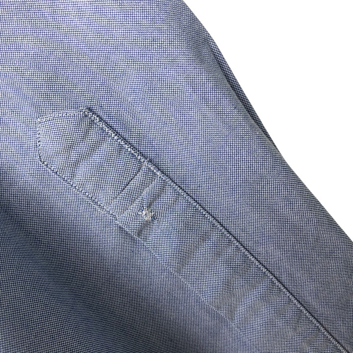 80s-90'S Brooks Brothers Est.1818 Long Sleeve Button Down Shirt Made in USA Men's XL Vintage cotton blue type Vintage Second Hand