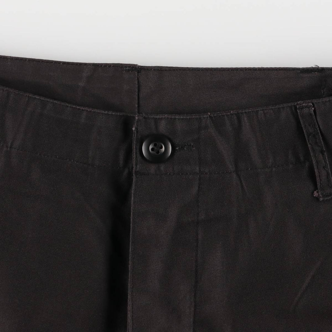 Civilian MFH Military Cargo Pants Men's Size W35 polyester black type Vintage Second Hand