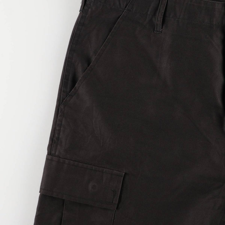 Civilian MFH Military Cargo Pants Men's Size W35 polyester black type Vintage Second Hand