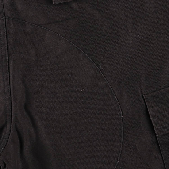 Civilian MFH Military Cargo Pants Men's Size W35 polyester black type Vintage Second Hand