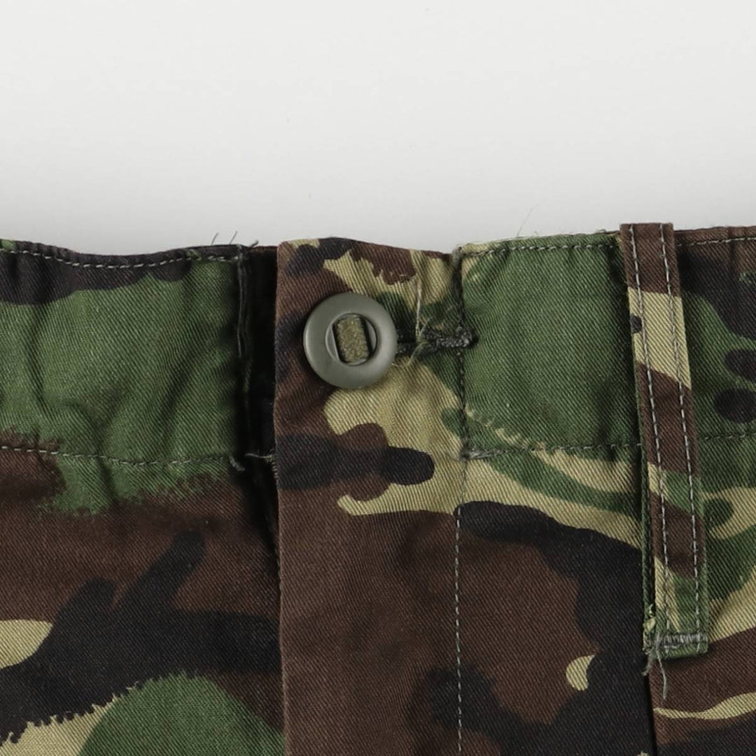 British Army Camouflage Pattern DPM Camo Military Cargo Pants Combat Pants 80 unclear Khaki type Vintage Second Hand
