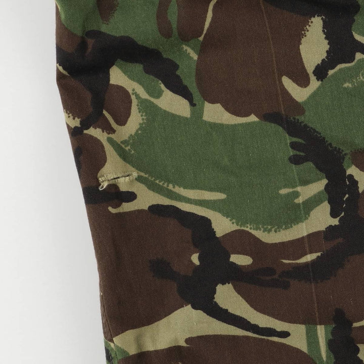 British Army Camouflage Pattern DPM Camo Military Cargo Pants Combat Pants 80 unclear Khaki type Vintage Second Hand