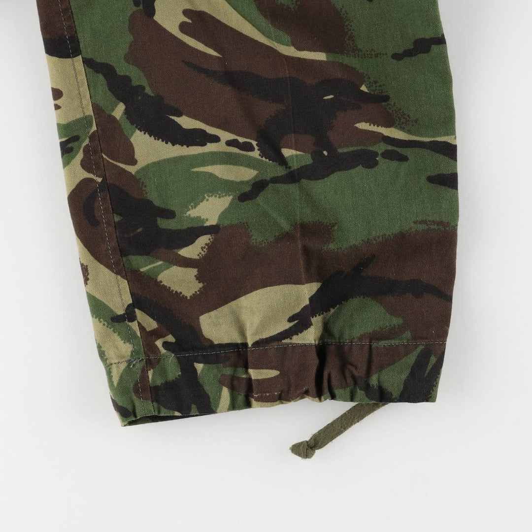 British Army Camouflage Pattern DPM Camo Military Cargo Pants Combat Pants 80 unclear Khaki type Vintage Second Hand