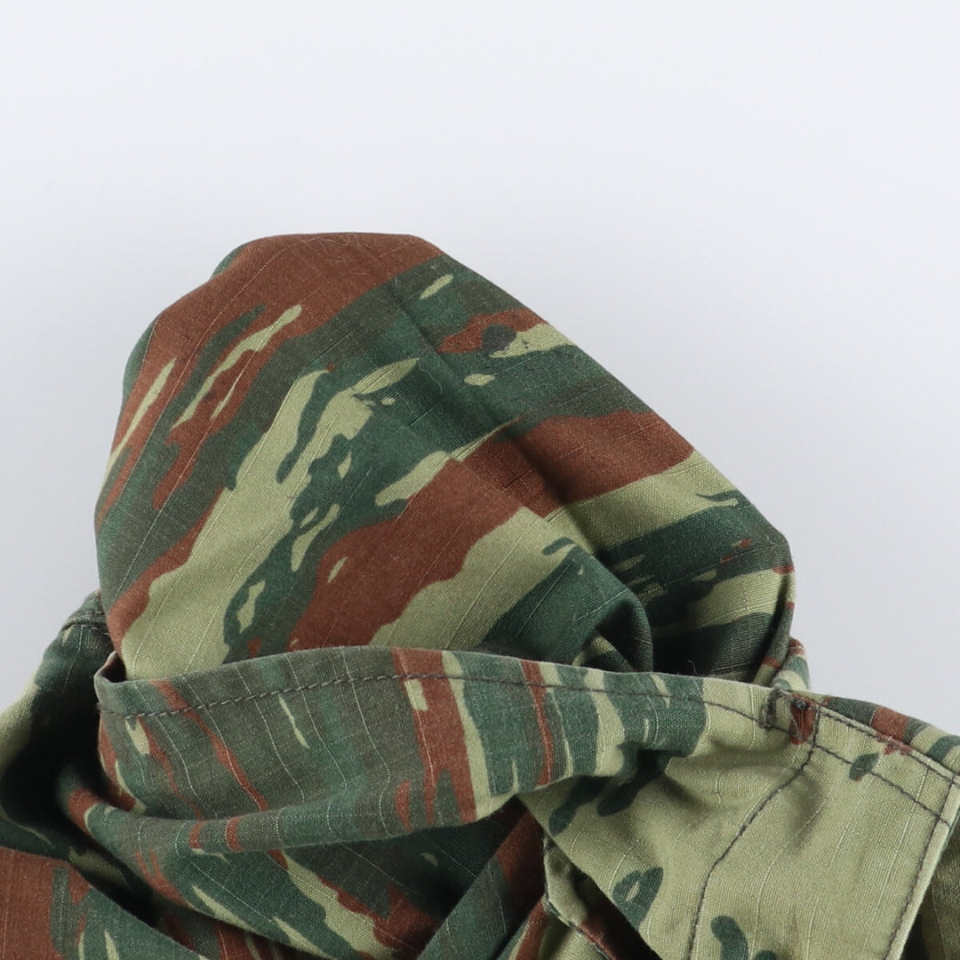 Camouflage Ripstop Military Cargo Pants, Medium-Regular, Men's Size 37 polyester Khaki type Vintage Second Hand