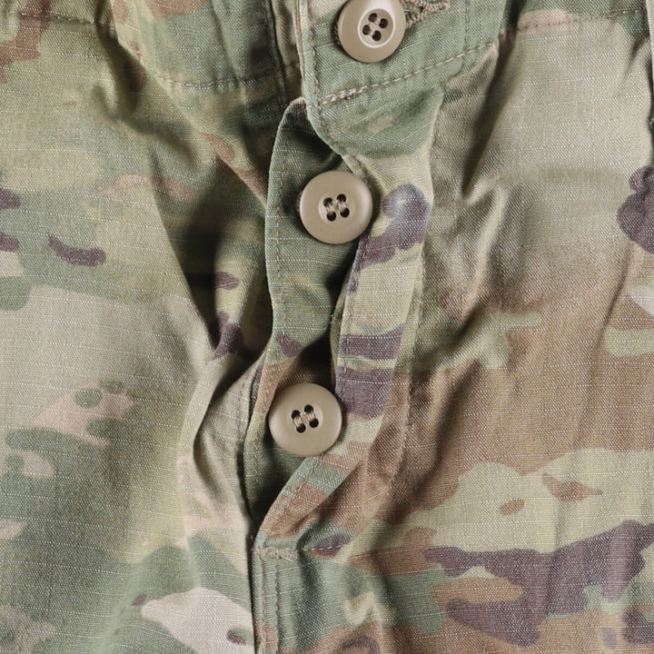US Military Camouflage Pattern Multicam Camo Ripstop Military Cargo Pants, Combat Pants, Medium-Regular, Men's, Size W34 unclear Khaki type Vintage Second Hand
