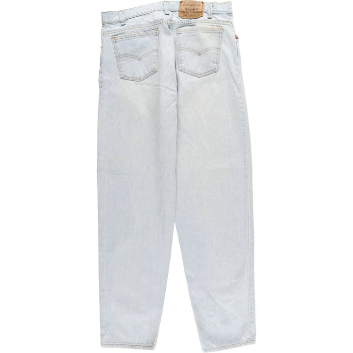 90'S Levi's 40550-0234 Tapered Denim Pants Made in USA Men's W34 Vintage cotton Blue type light blue Vintage Second Hand