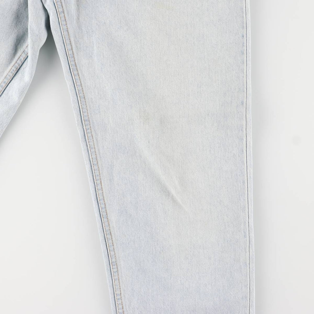 90'S Levi's 40550-0234 Tapered Denim Pants Made in USA Men's W34 Vintage cotton Blue type light blue Vintage Second Hand