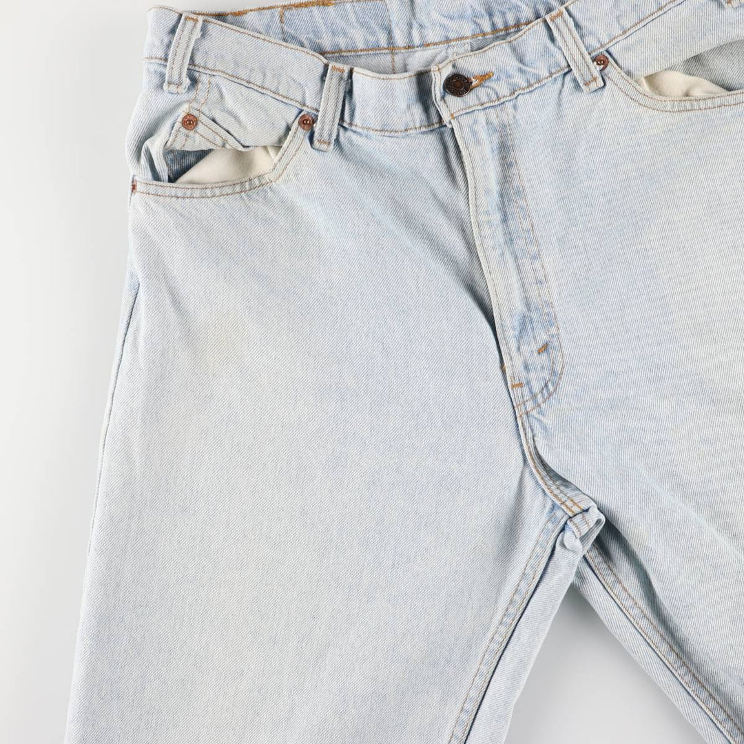 90'S Levi's 40550-0234 Tapered Denim Pants Made in USA Men's W34 Vintage cotton Blue type light blue Vintage Second Hand