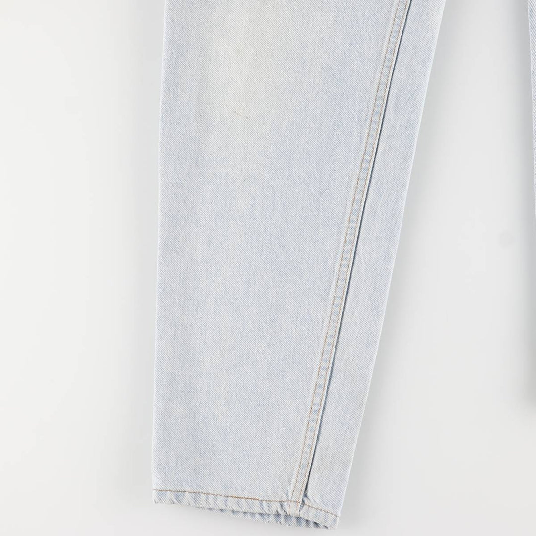 90'S Levi's 40550-0234 Tapered Denim Pants Made in USA Men's W34 Vintage cotton Blue type light blue Vintage Second Hand