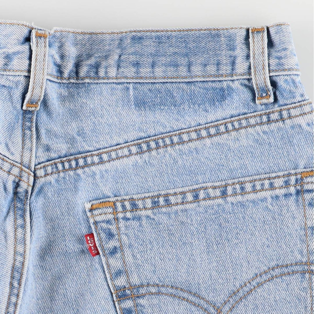 90'S Levi's 550-4834 Tapered Denim Pants Made in USA Men's W33 Vintage cotton Blue type light blue Vintage Second Hand