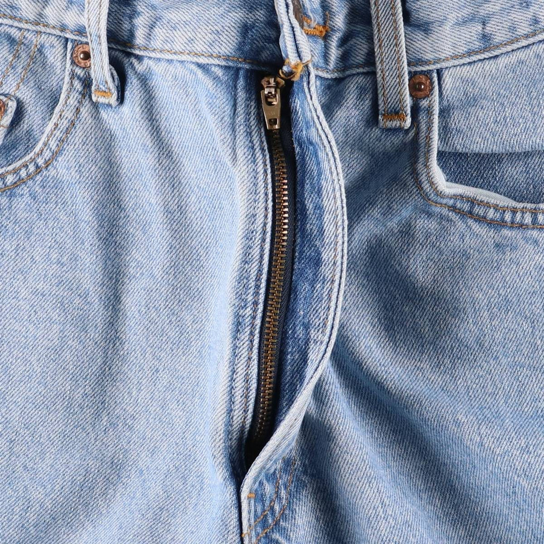 90'S Levi's 550-4834 Tapered Denim Pants Made in USA Men's W33 Vintage cotton Blue type light blue Vintage Second Hand