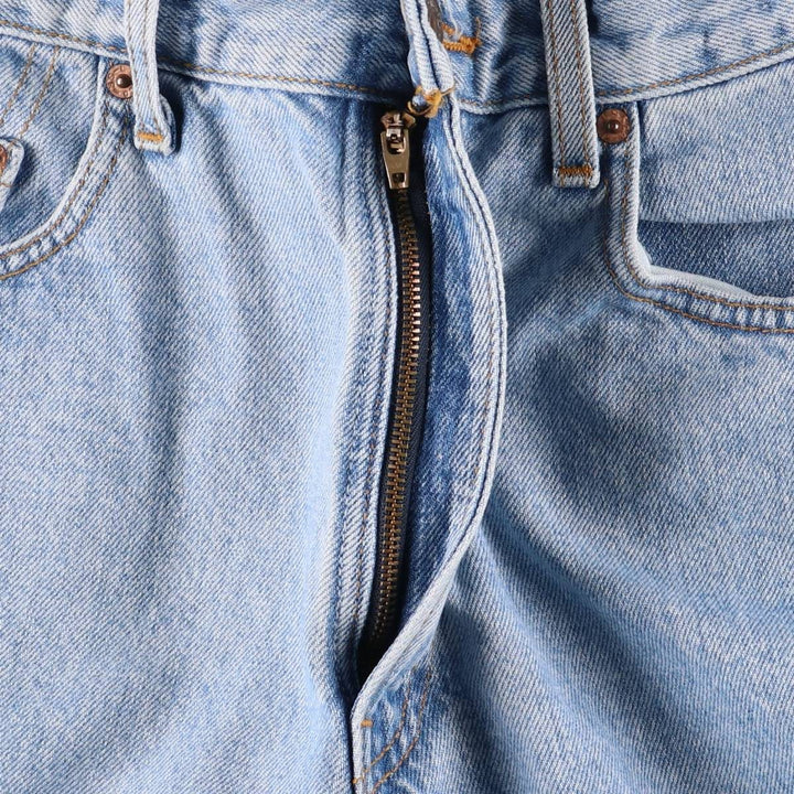 90'S Levi's 550-4834 Tapered Denim Pants Made in USA Men's W33 Vintage cotton Blue type light blue Vintage Second Hand