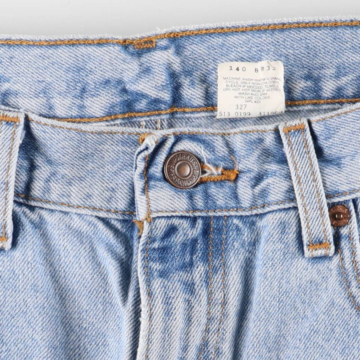 90'S Levi's 550-4834 Tapered Denim Pants Made in USA Men's W33 Vintage cotton Blue type light blue Vintage Second Hand