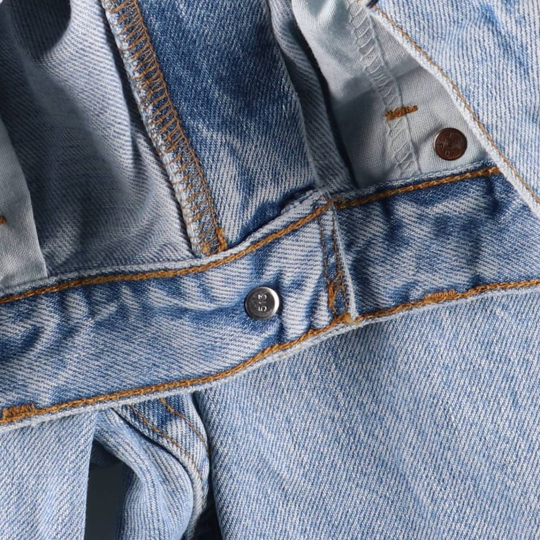 90'S Levi's 550-4834 Tapered Denim Pants Made in USA Men's W33 Vintage cotton Blue type light blue Vintage Second Hand