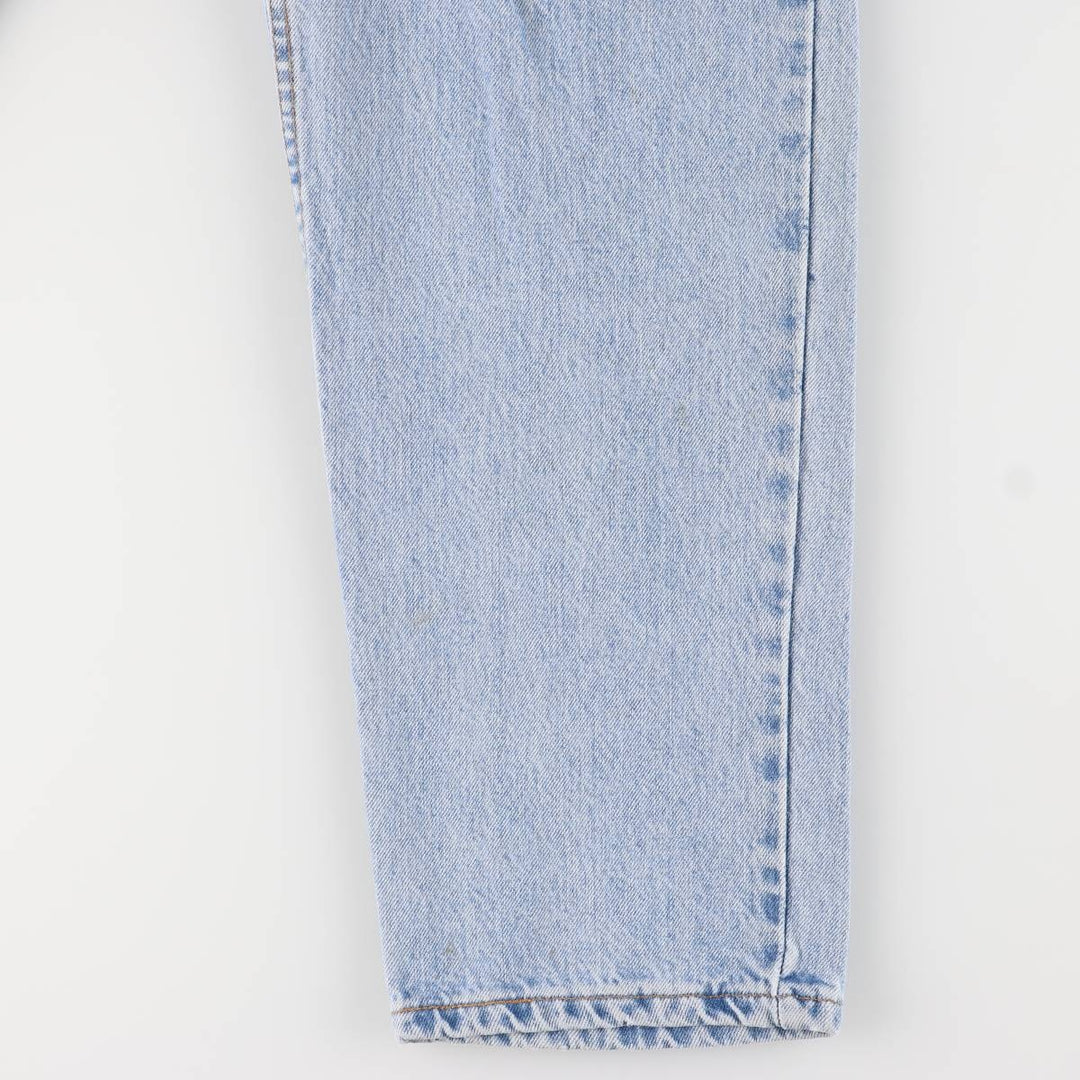 90'S Levi's 550-4834 Tapered Denim Pants Made in USA Men's W33 Vintage cotton Blue type light blue Vintage Second Hand