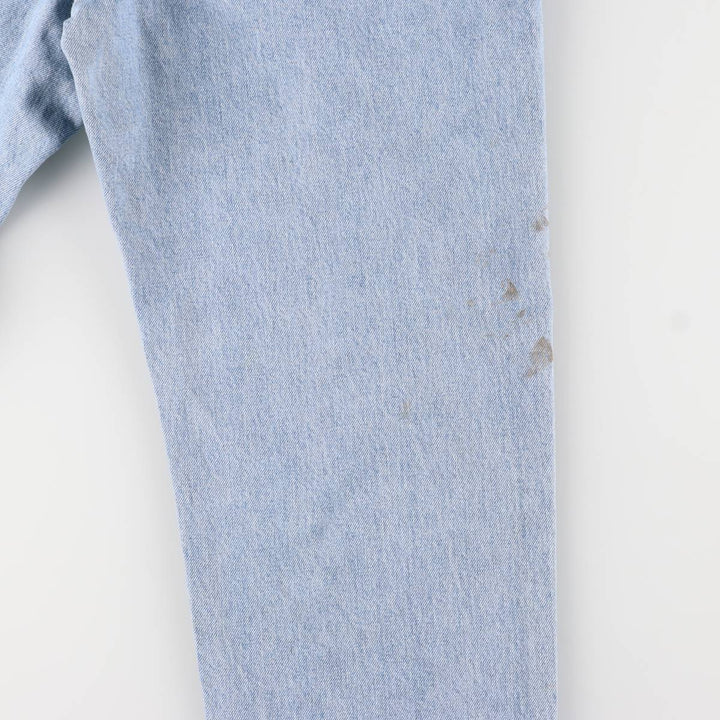 90'S Levi's 550-4834 Tapered Denim Pants Made in USA Men's W33 Vintage cotton Blue type light blue Vintage Second Hand
