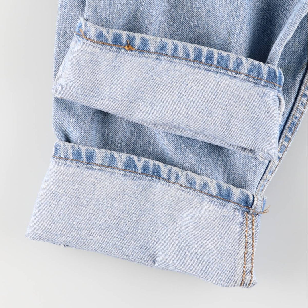 90'S Levi's 550-4834 Tapered Denim Pants Made in USA Men's W33 Vintage cotton Blue type light blue Vintage Second Hand