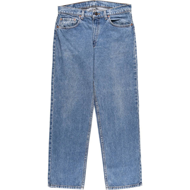 90'S Levi's 506-0290 Tapered Denim Pants Made in USA Men's W32 Vintage cotton blue type Vintage Second Hand