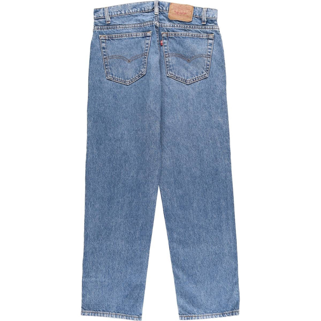 90'S Levi's 506-0290 Tapered Denim Pants Made in USA Men's W32 Vintage cotton blue type Vintage Second Hand