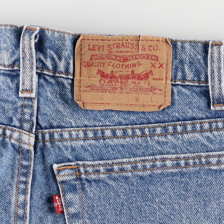 90'S Levi's 506-0290 Tapered Denim Pants Made in USA Men's W32 Vintage cotton blue type Vintage Second Hand