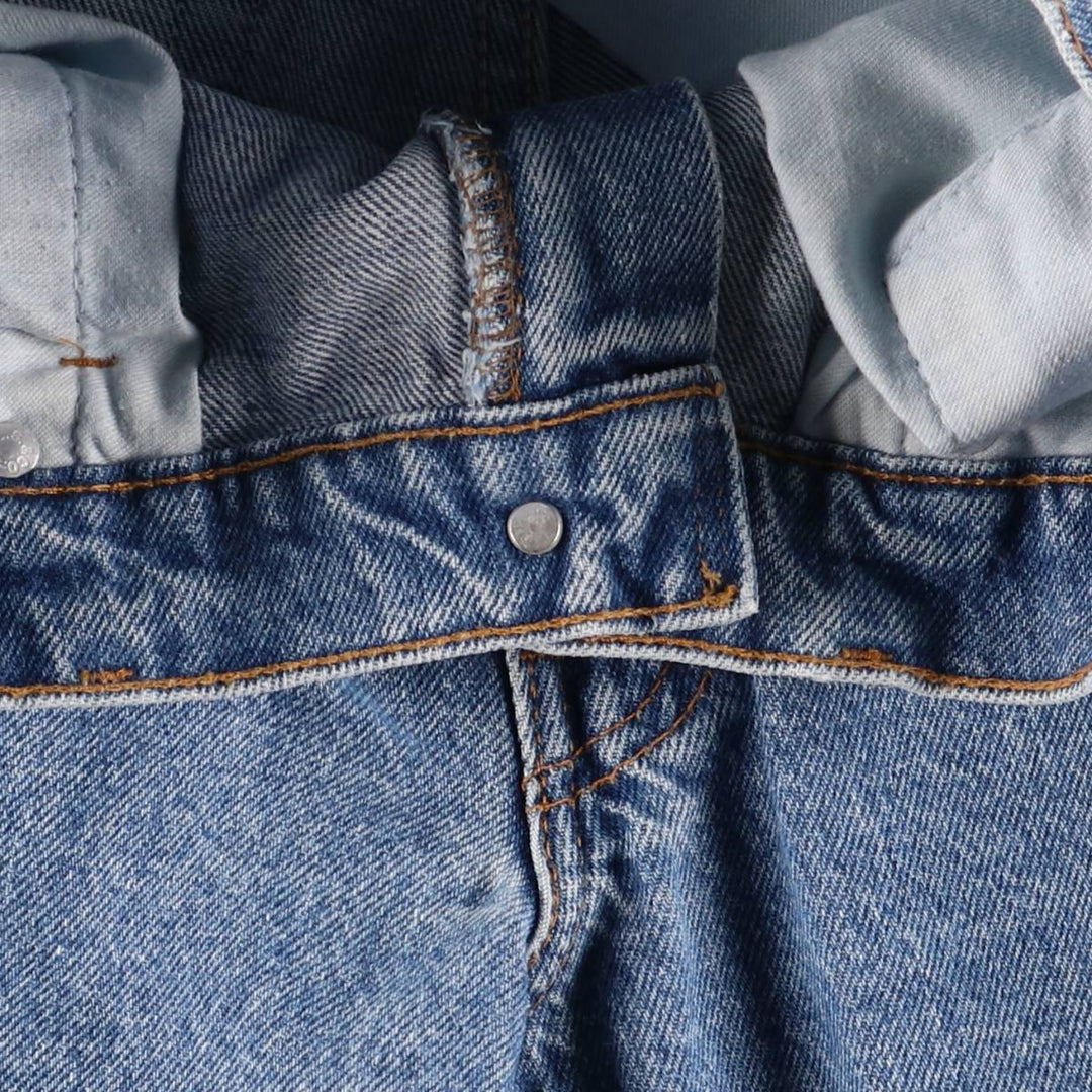 90'S Levi's 506-0290 Tapered Denim Pants Made in USA Men's W32 Vintage cotton blue type Vintage Second Hand