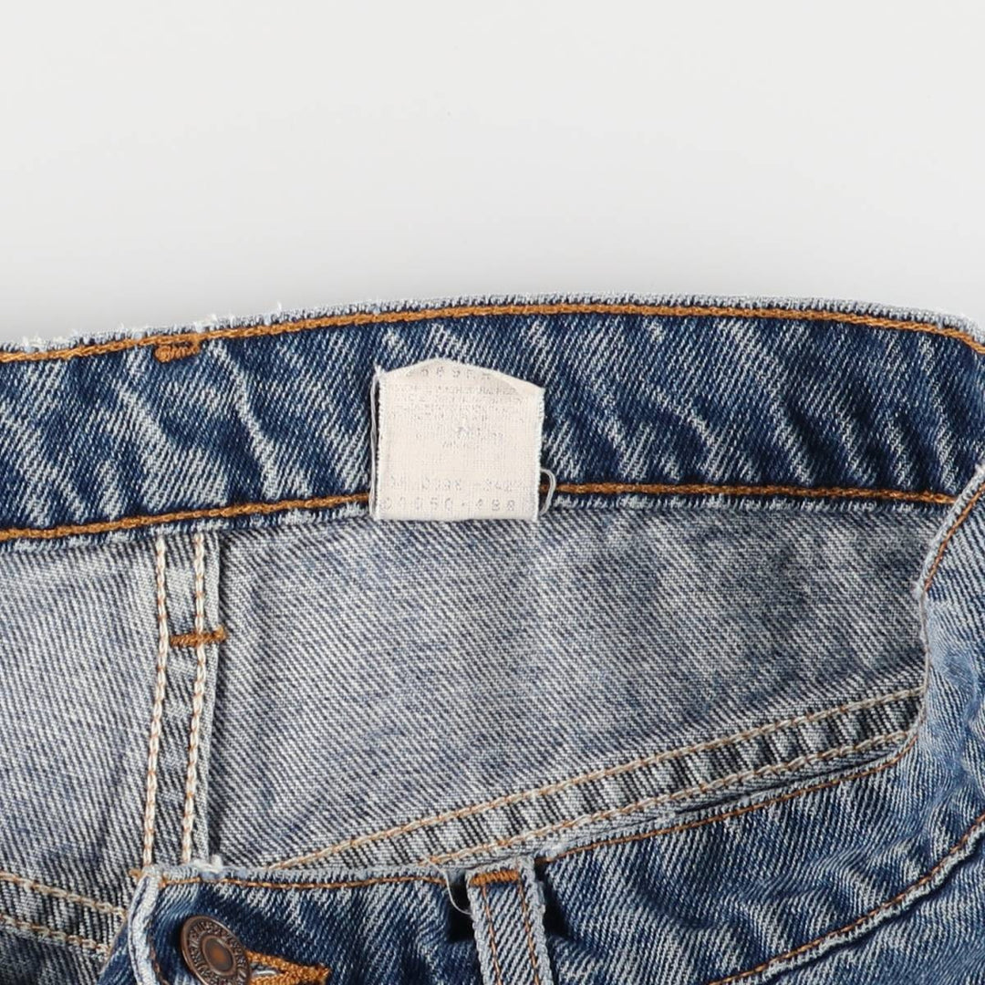 90'S Levi's 550 Relaxed Fit Tapered Denim Pants Men's W34 Vintage cotton blue type Vintage Second Hand