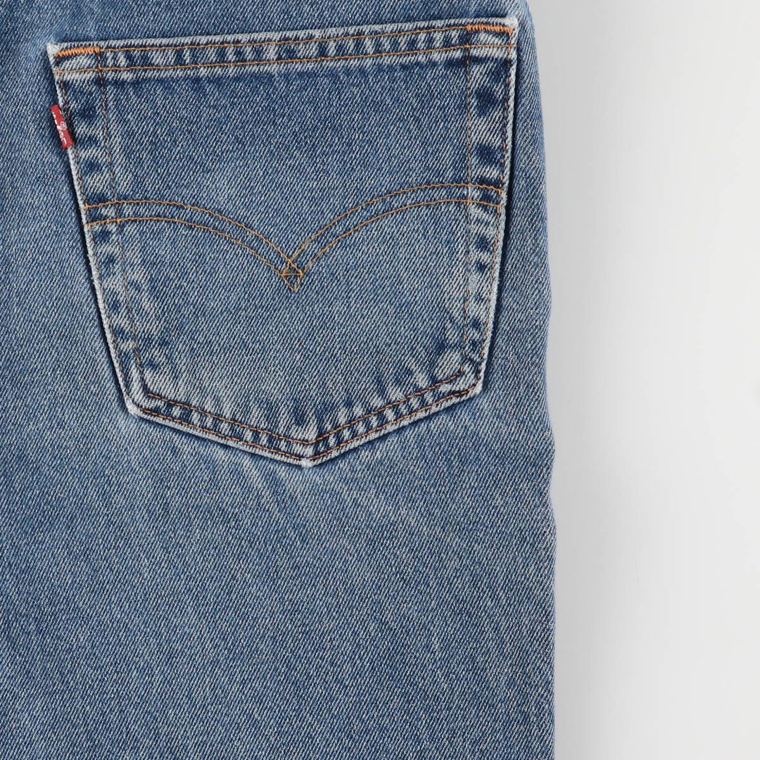 90'S Levi's 550 Relaxed Fit Tapered Denim Pants Men's W34 Vintage cotton blue type Vintage Second Hand