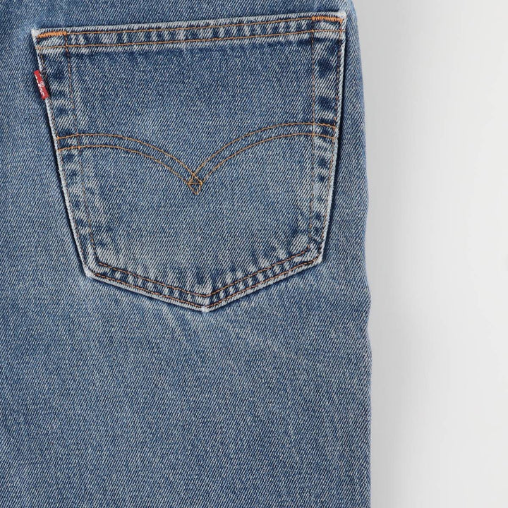 90'S Levi's 550 Relaxed Fit Tapered Denim Pants Men's W34 Vintage cotton blue type Vintage Second Hand