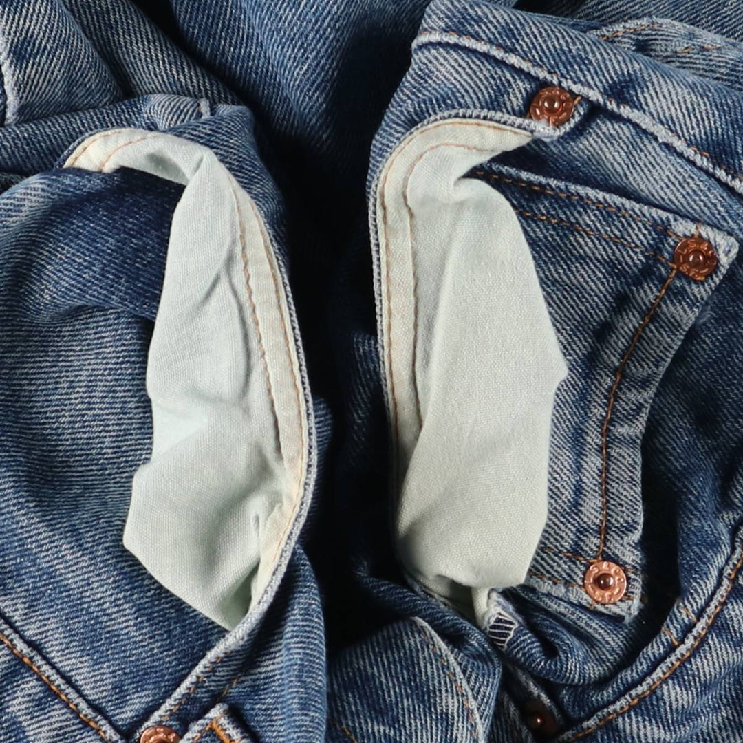 90'S Levi's 550 Relaxed Fit Tapered Denim Pants Men's W34 Vintage cotton blue type Vintage Second Hand