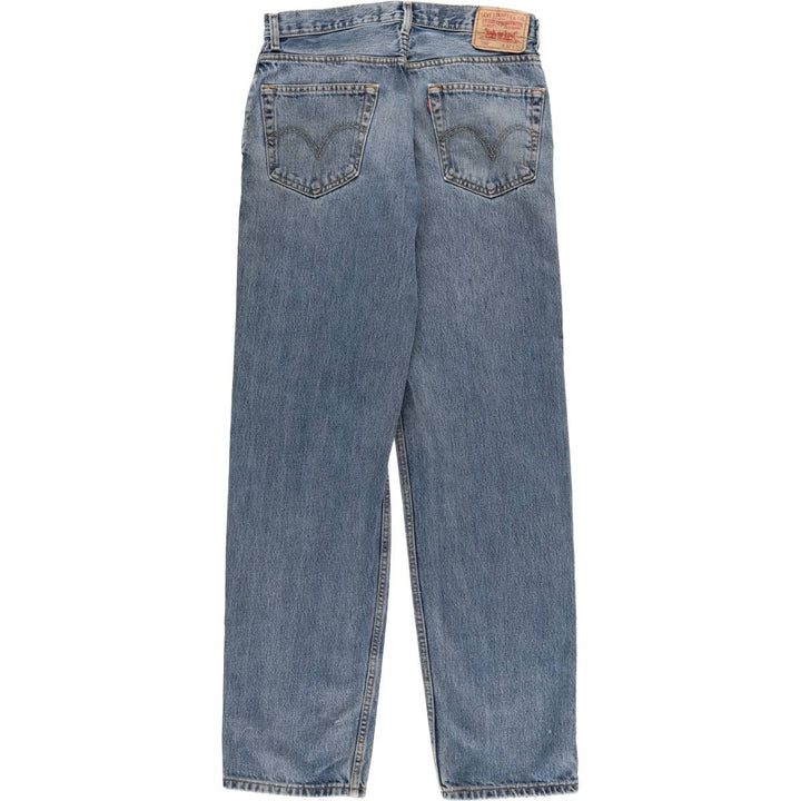 00'S Levi's 550 Relaxed Fit Tapered Denim Pants Men's W32 cotton blue type Vintage Second Hand