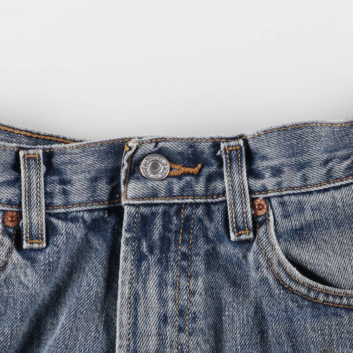 00'S Levi's 550 Relaxed Fit Tapered Denim Pants Men's W32 cotton blue type Vintage Second Hand