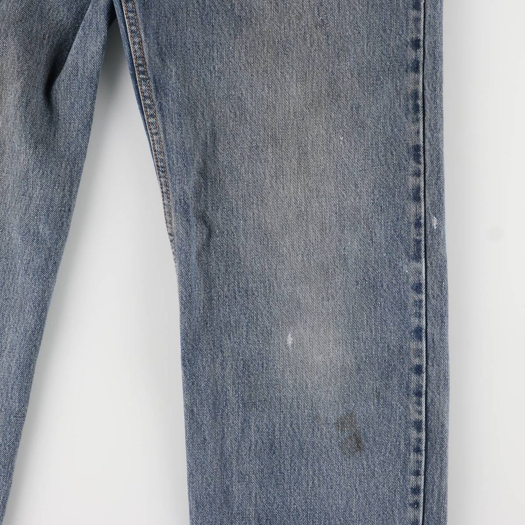 00'S Levi's 550 Relaxed Fit Tapered Denim Pants Men's W32 cotton blue type Vintage Second Hand