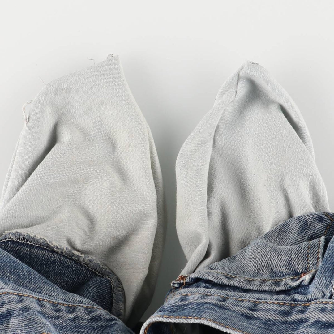 00'S Levi's 550 Relaxed Fit Tapered Denim Pants Men's W32 cotton blue type Vintage Second Hand