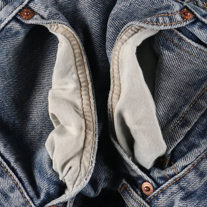 00'S Levi's 550 Relaxed Fit Tapered Denim Pants Men's W32 cotton blue type Vintage Second Hand
