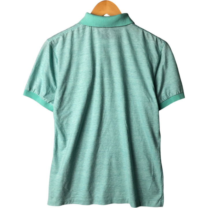 Playboy short sleeve polo shirt, women's size M polyester Blue type light blue Vintage Second Hand