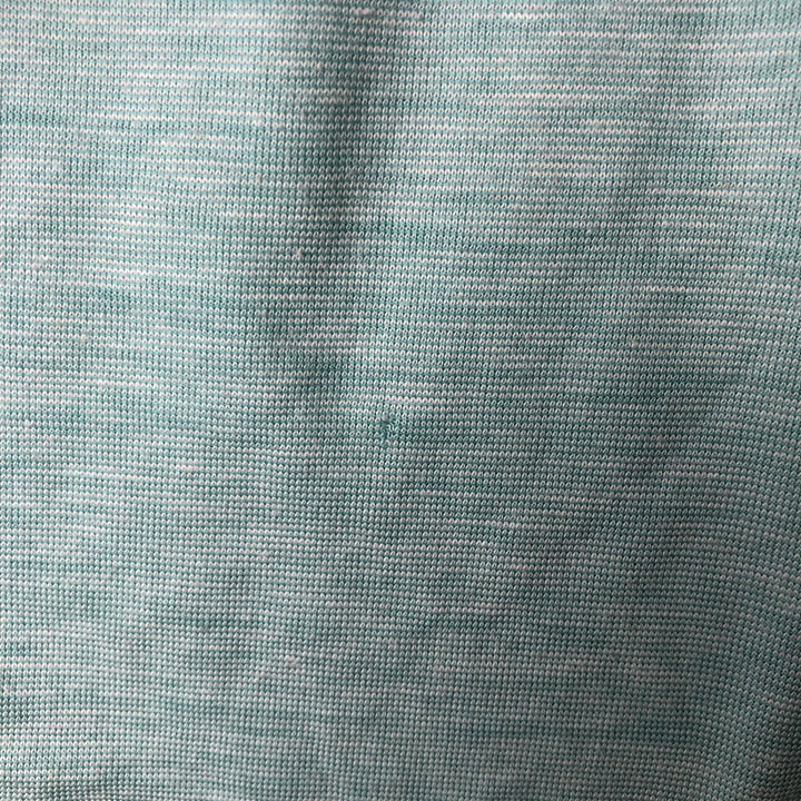 Playboy short sleeve polo shirt, women's size M polyester Blue type light blue Vintage Second Hand