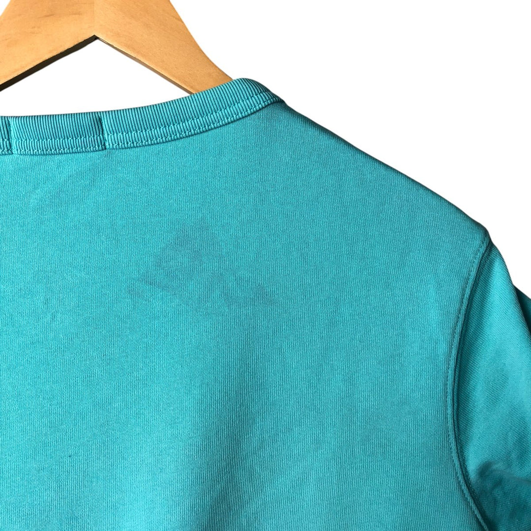 Ralph Lauren POLO RALPH LAUREN One-point logo sweatshirt, sweatshirt, men's size S cotton Blue type light blue Vintage Second Hand