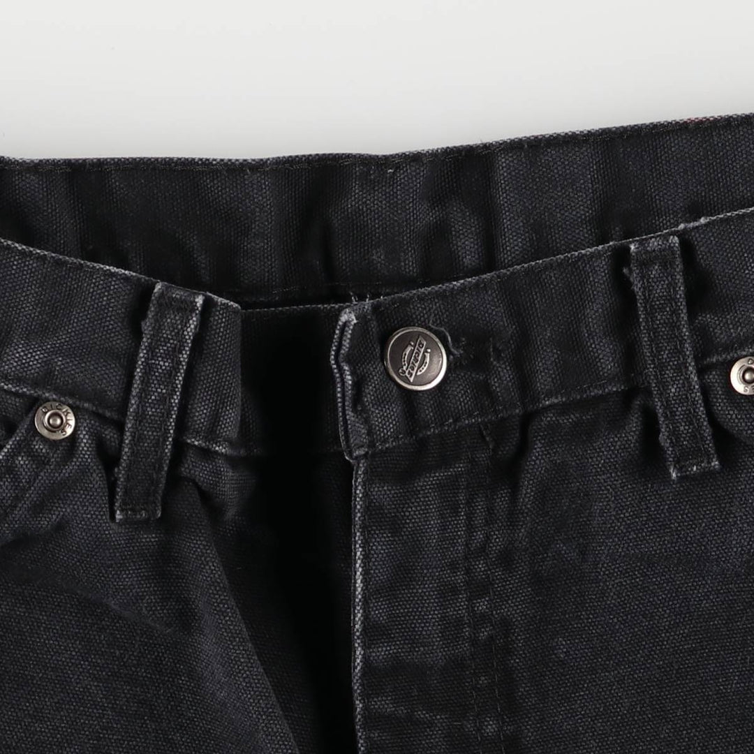 Dickies Relaxed Fit Duck Painter Pants Men's W34 equivalent cotton black type Vintage Second Hand