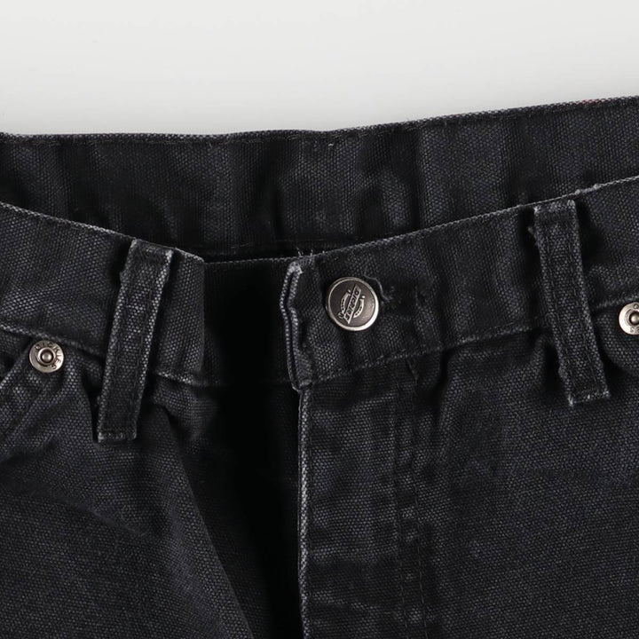 Dickies Relaxed Fit Duck Painter Pants Men's W34 equivalent cotton black type Vintage Second Hand