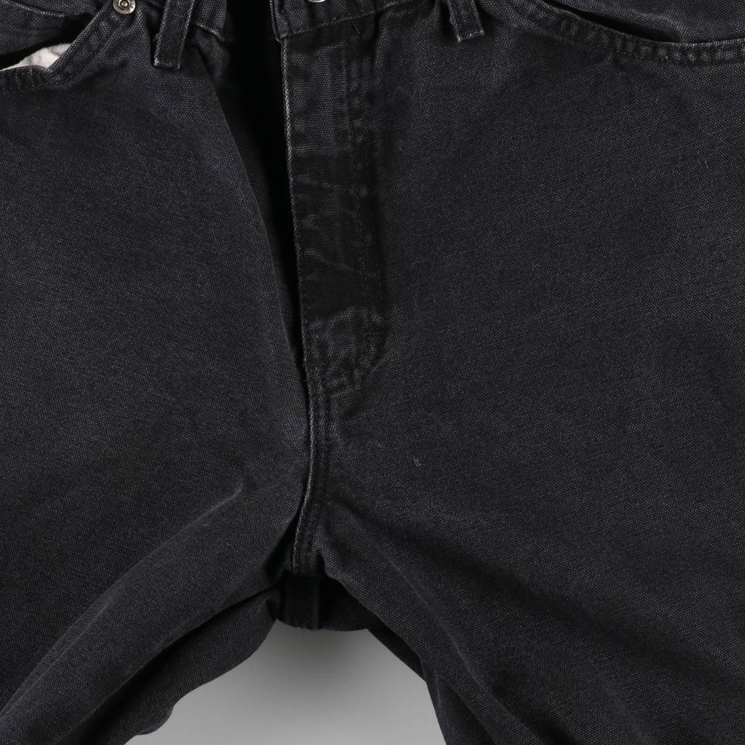 Dickies Relaxed Fit Duck Painter Pants Men's W34 equivalent cotton black type Vintage Second Hand