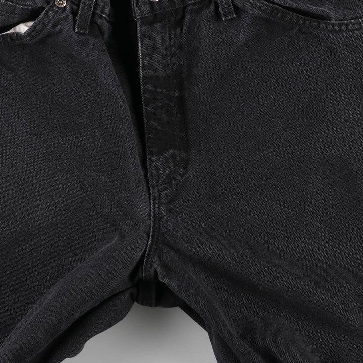 Dickies Relaxed Fit Duck Painter Pants Men's W34 equivalent cotton black type Vintage Second Hand