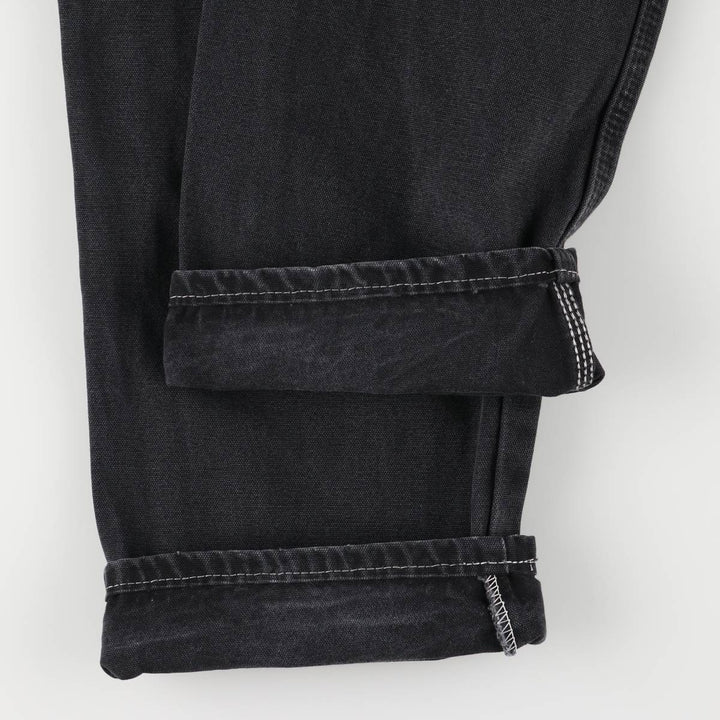 Dickies Relaxed Fit Duck Painter Pants Men's W34 equivalent cotton black type Vintage Second Hand
