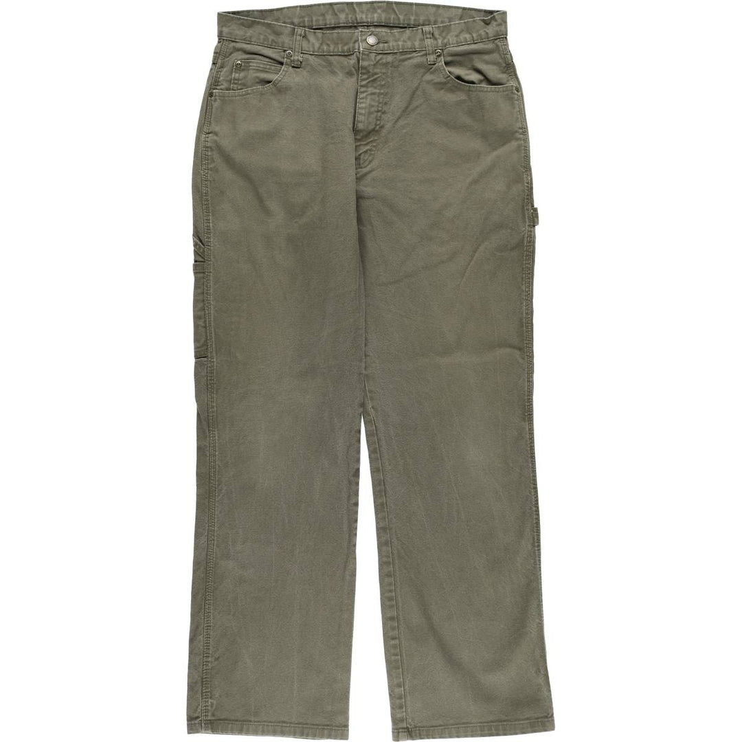Dickies Duck Painter Pants Men's W34 equivalent cotton Khaki type Vintage Second Hand