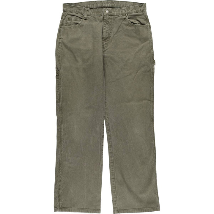 Dickies Duck Painter Pants Men's W34 equivalent cotton Khaki type Vintage Second Hand