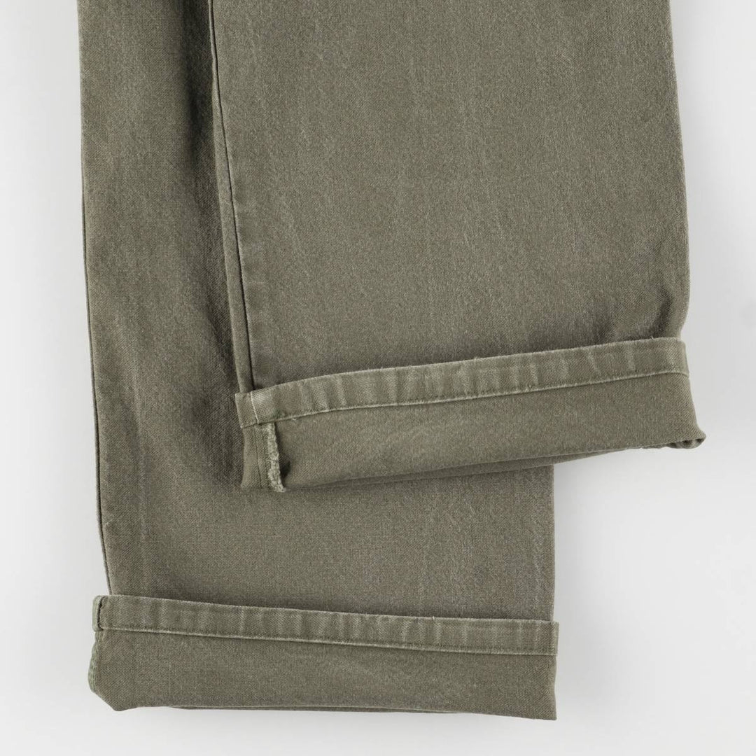 Dickies Duck Painter Pants Men's W34 equivalent cotton Khaki type Vintage Second Hand