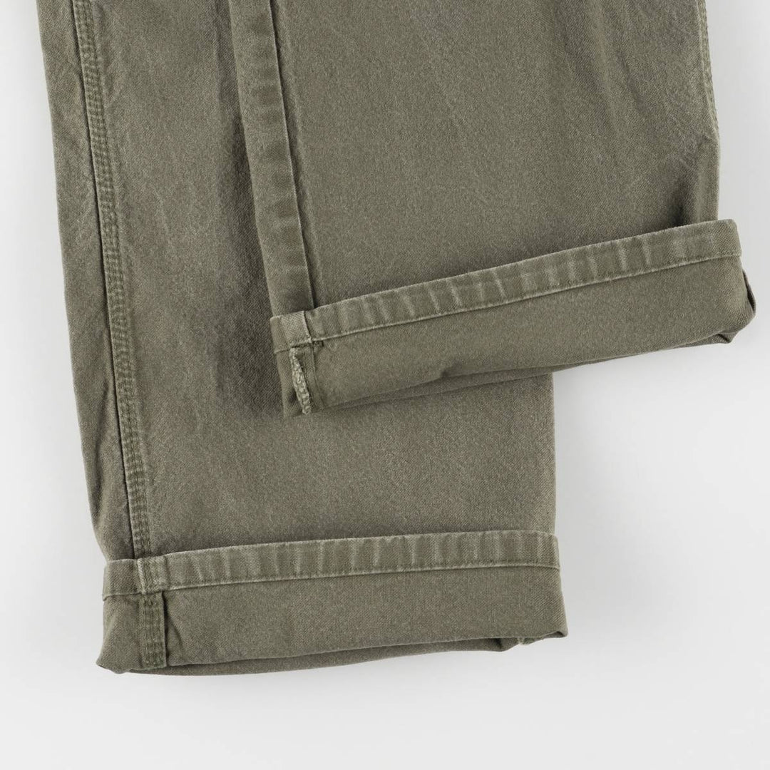 Dickies Duck Painter Pants Men's W34 equivalent cotton Khaki type Vintage Second Hand