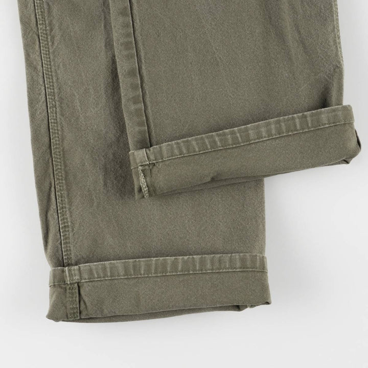 Dickies Duck Painter Pants Men's W34 equivalent cotton Khaki type Vintage Second Hand