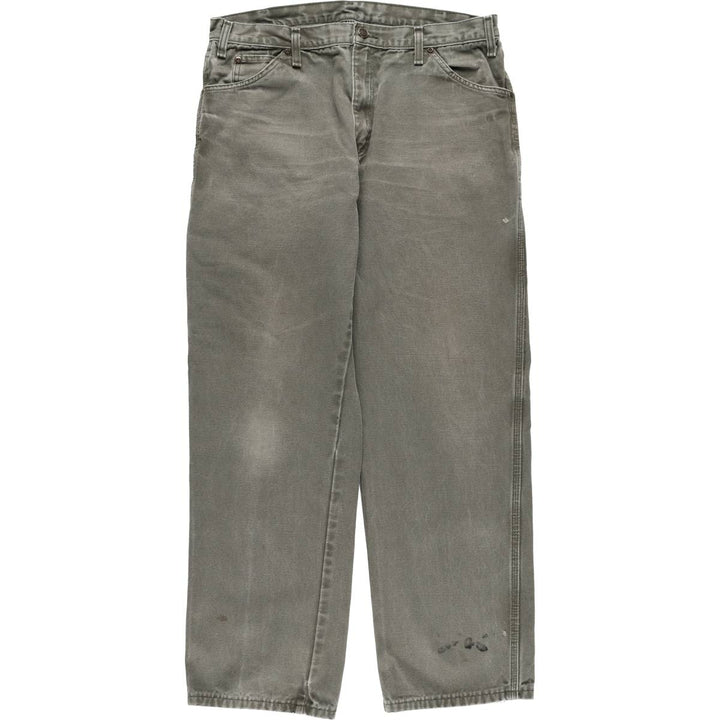Dickies Duck Painter Pants Men's W35 equivalent unclear Khaki type Vintage Second Hand
